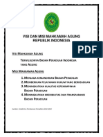 Visi Dan Misi Mahkamah Agung