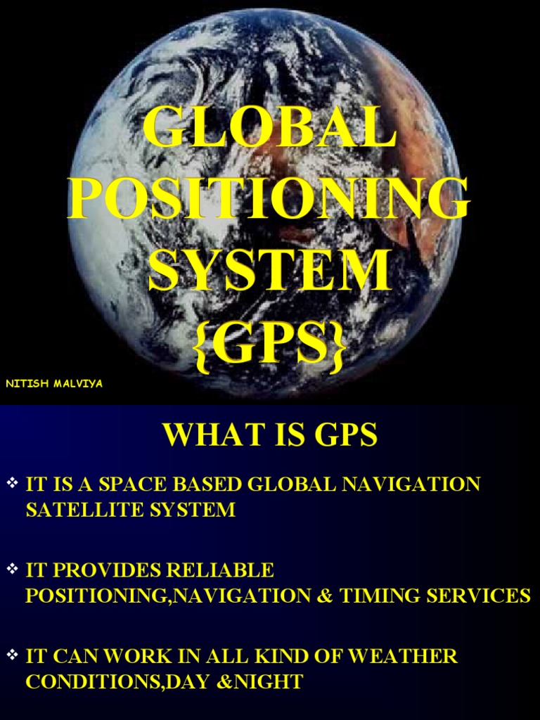 How GPS Works PDF Global Positioning System Geographic Data And