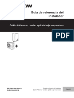 EHBH X04-08CB ERLQ004-008CA Installer Reference Guide 4PES384972-1 Installation Manuals Spanish