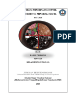 Praktikum Mineralogi Optik