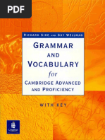 4 Grammar and Vocabulary For Cambridge Advanced and Proficiency PDF