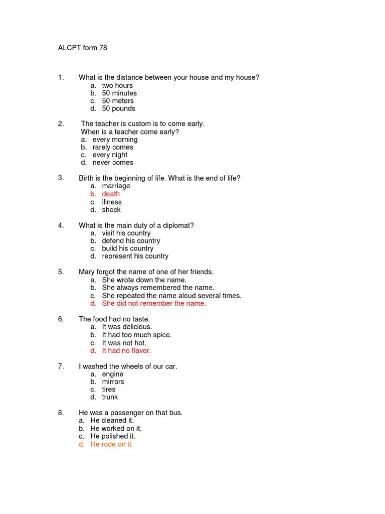 Alcpt Form 78 Nature