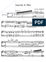 Rhapsody in Blue Piano Solo - Piano - George Gershwin PDF
