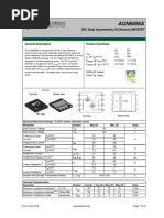 AON6906A: General Description Product Summary