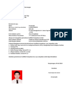 CTH Pengisian Form PP 1-1 S.D 1-4 Sertifikasi Ophar
