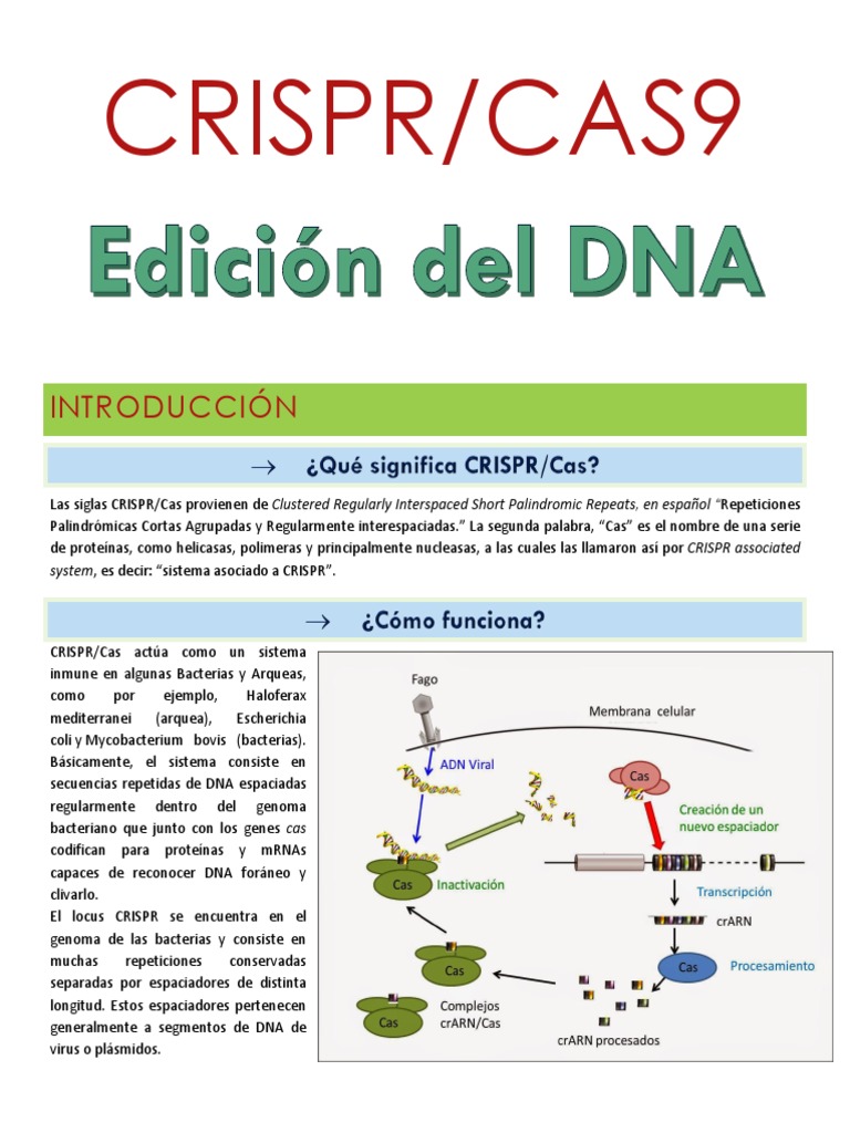 Crispr Cas9 Pdf Gratuit | La saga CRISPR, Aline Richard Zivohlava – OTNF
