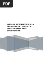 Terapia Conductual Tarea 1 Terminada