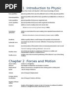 Chapter 1:introduction To Physic