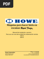 Installation & Service Manual for Use With Remote Single Condensing Unit (RLE)_SPANISH