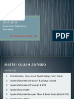 ANFISKO 01 Dasar Spektroskopi - Teori Ikatan PDF