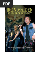 Paul Stenning Iron Maiden 30 Years of The Beast The Complete Unauthorised Biography Chrome Dreams