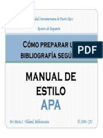 A07 - APA - 6_ed - Como Preparar Una Bibligrafia - Univ Interamericana Puerto Rico