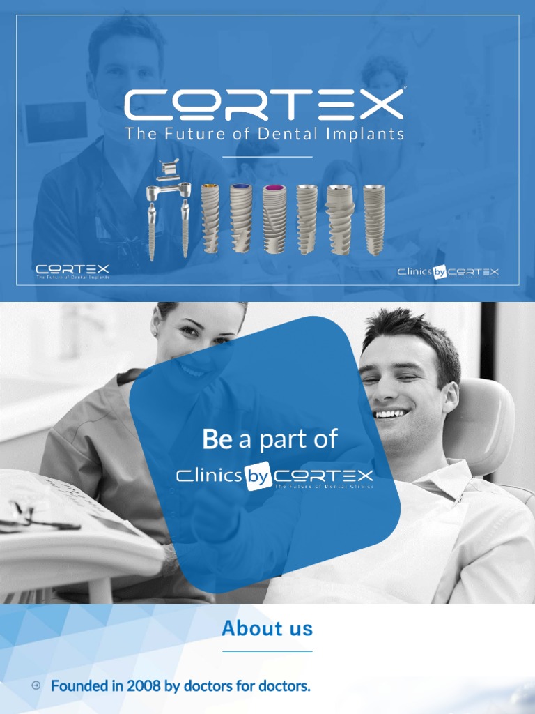 Cortex Presentation Pdf Dental Implant Medicine