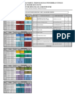 Jadwal Matakuliah 2018 Publish