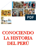 CONOCIENDO LA HISTORIA DEL PERÚ