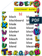 Initial Consonant Blend
