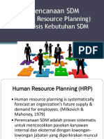 Human Resource Planning PDF