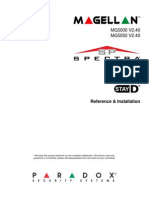 Paradox SP5500, SP6000, SP7000 & Magellan MG5000, MG5050 Programming/Reference Manual