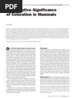 Download The Adaptive Significance of Coloration in Mammals by Ashley Graves SN38924286 doc pdf