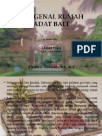 Mengenal Rumah Adat Bali