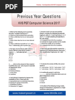 Previous Year Questions KVS PGT Computer Science.pdf
