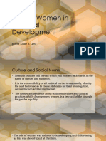 Role of Women in National Development
