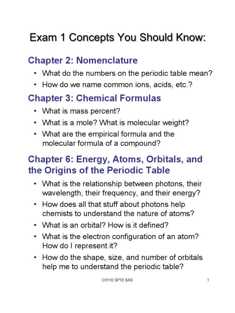 Chemistry Concepts: Periodic Table & Bonding | PDF | Chemical Bond ...