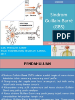Sindrom Guillain-Barré (GBS) : Ilmu Penyakit Saraf Rsud Panembahan Senopati Bantul 2017 Hanif Habibur Rohman