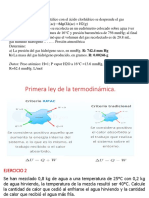 Ejercicios Sobre La Primera Ley de La Termodinámica-2018