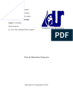 Matematica Financiera