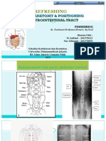 Singkat yang Dioptimalkan  untuk Dokumen Radioanatomi dan Posisitioning Traktus Gastrointestinal