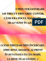 Am Trecut Prin Stramtorare Am Trecut Prin Greu Cuptor