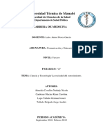 Comunicación en Salud: Tecnología y Ciencia