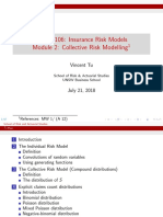 Collective Risk Model