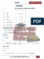 Formulario Funciones y Limites PDF