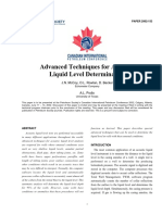 Advanced Techniques For Acoustic Liquid Level Determination: Petroleum Society