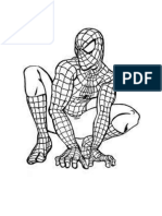 Spiderman Colorear