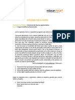 Estructura Del Discurso Argumentativo133339