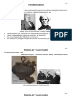 Transformador real: características e especificações