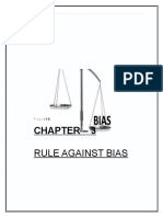 Chapter - 3: Rule Against Bias