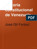 Historia Constitucional de Venezuela