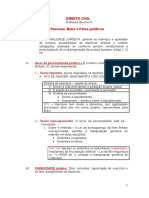 Direito Civil: Pessoas, Bens e Fatos Jurídicos