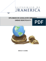  LEGISLACIÓN AMBIENTAL COLOMBIANA