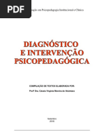 Apostila Diagnostico e Intervencao Psicopedagogica Fama 2018