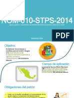 NOM-010-STPS-2014 To