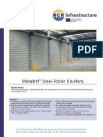 Steel Roller Shutter - Brochure (18.10)