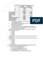 Balancetes Cias Pará e Sergipe X4