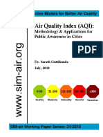 Air Quality Index (AQI) :: Methodology & Applications For Public Awareness in Cities