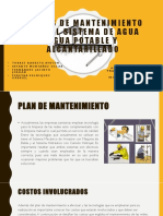 Abastecimiento - Costos y Presupuestos para El Sistema de Agua Potable y Alcantarillado