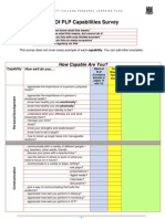 End of PLP Capabilties Survey Printable